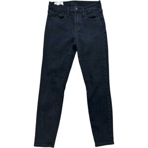 Gap Black True Skinny Mid Rise Jeans size 4 / 27